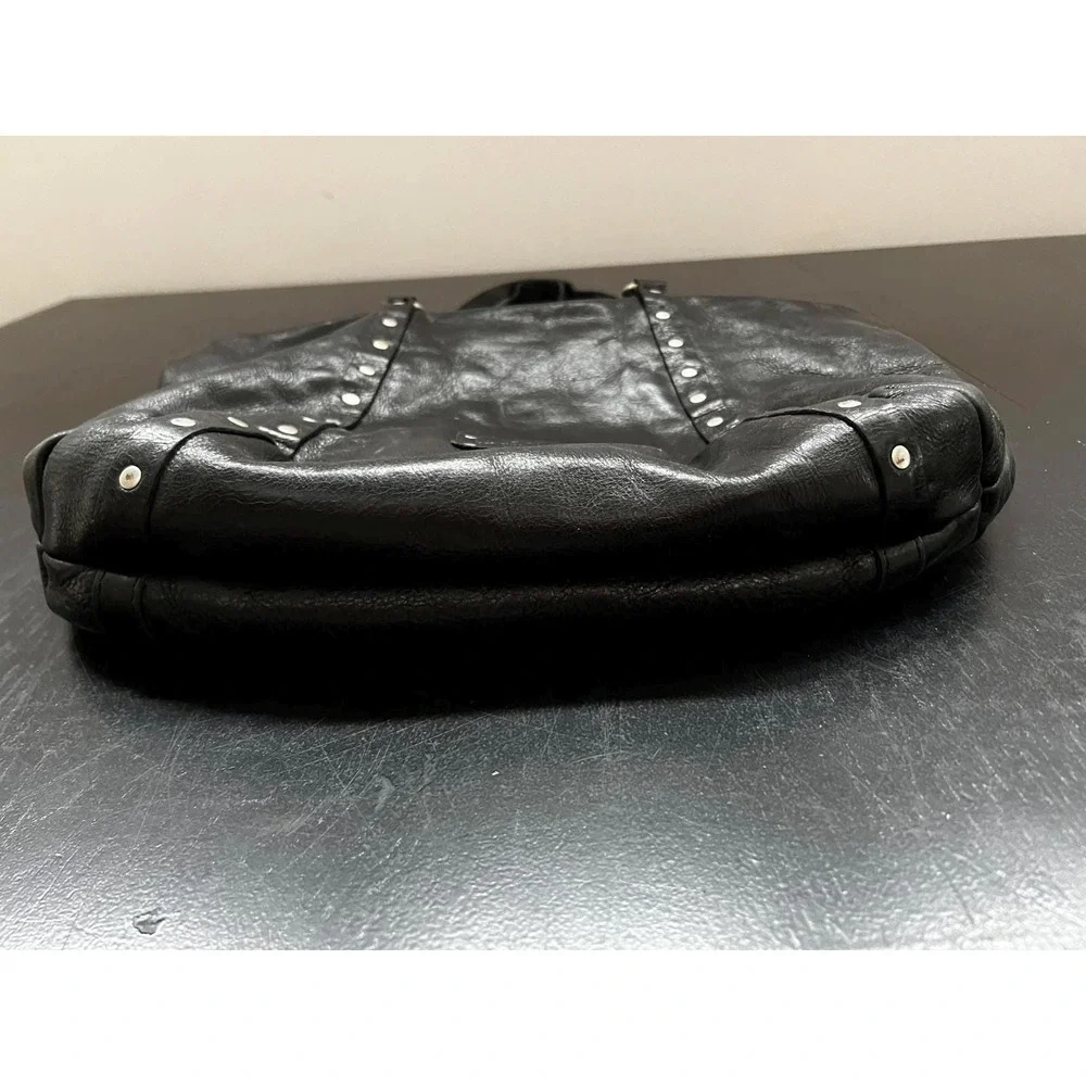 Patricia Nash Large‎ Black Leather Benvenuto Tote Shoulder Bag